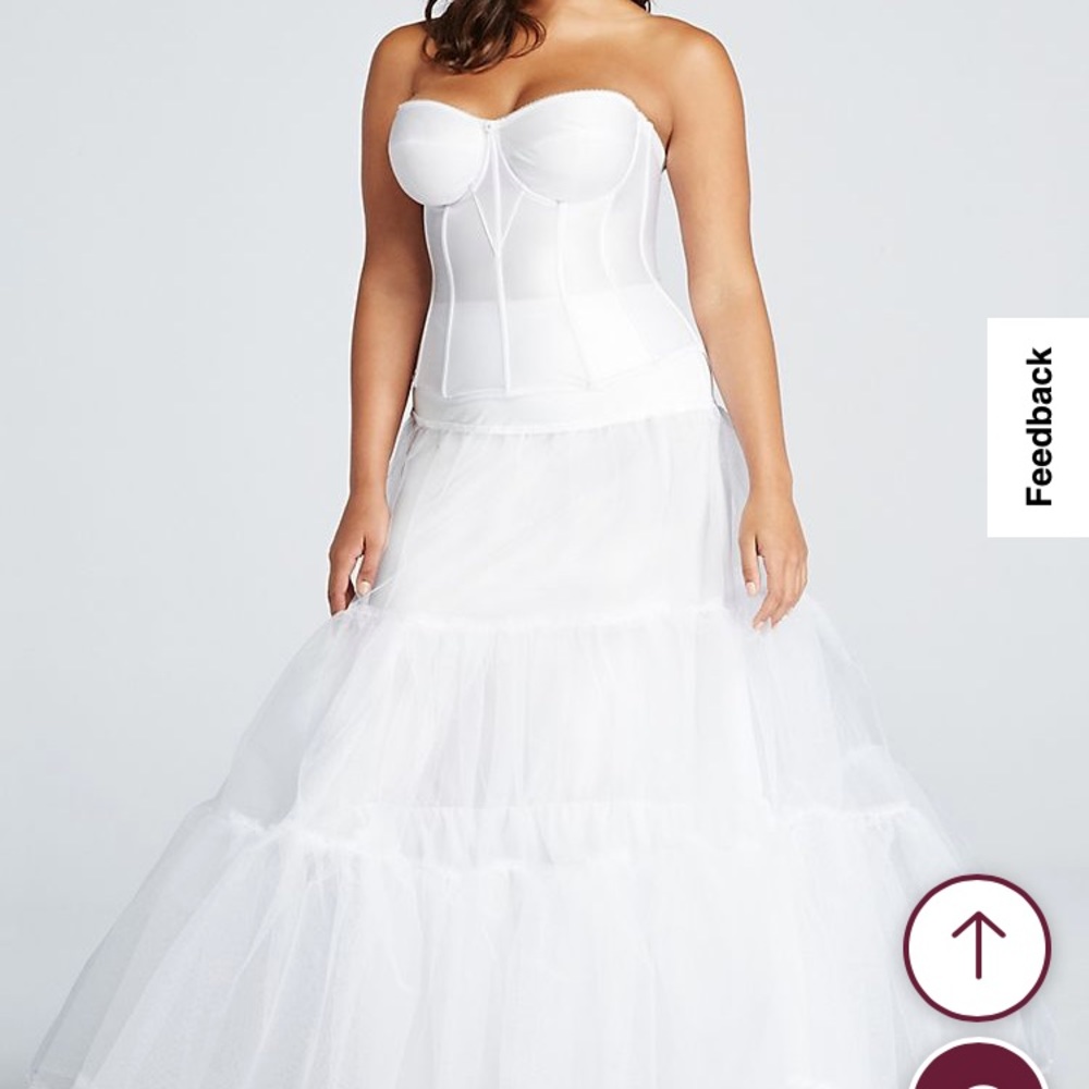 Bridal ballgown slip